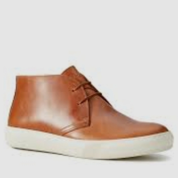 Men\'s Brown Leather Chukka Boots main image 4